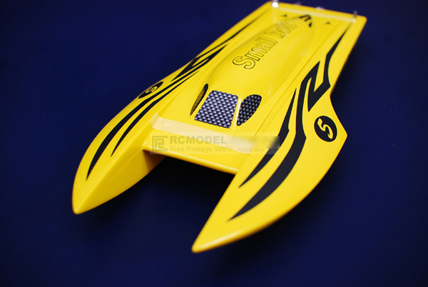Brand New 2.4Ghz Small Bolt Brushless Racing RC Boat Yellow